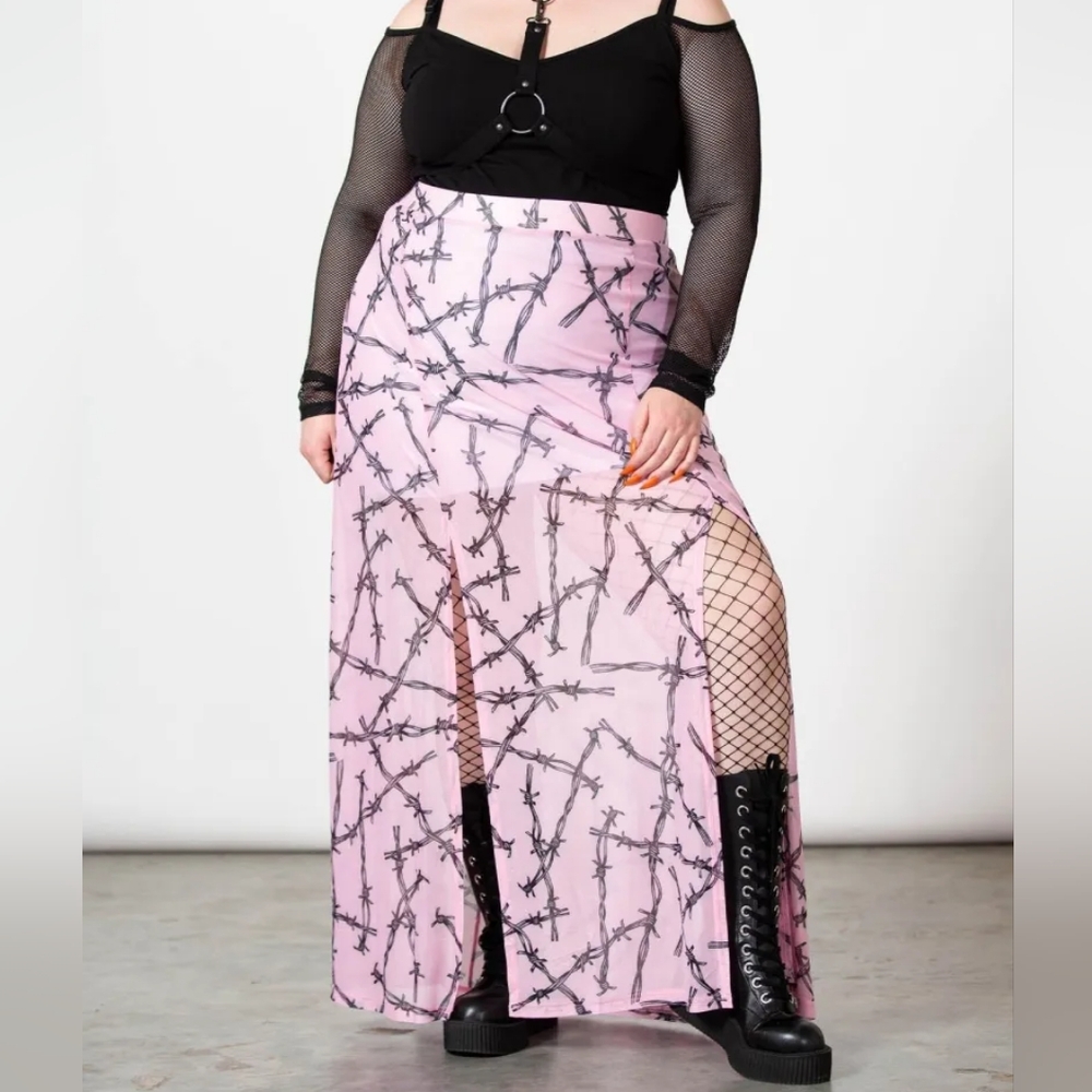 Killstar x Avril Lavigne Barbed Wire Maxi (XXL)